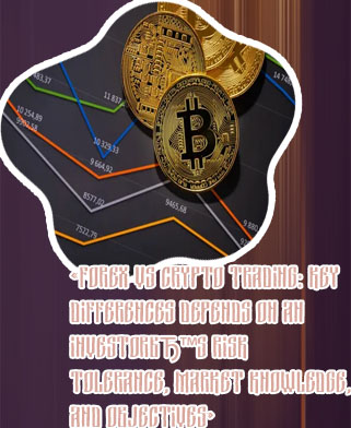 What is the difference between forex trading and cryptocurrency